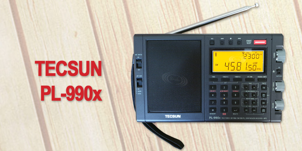 Weltempfänger Tecsun PL-990x – Bonito Hamradio